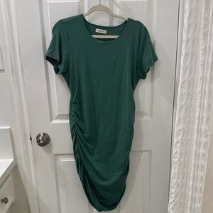 Aritzia | Babaton Contour Ruched Green Dress